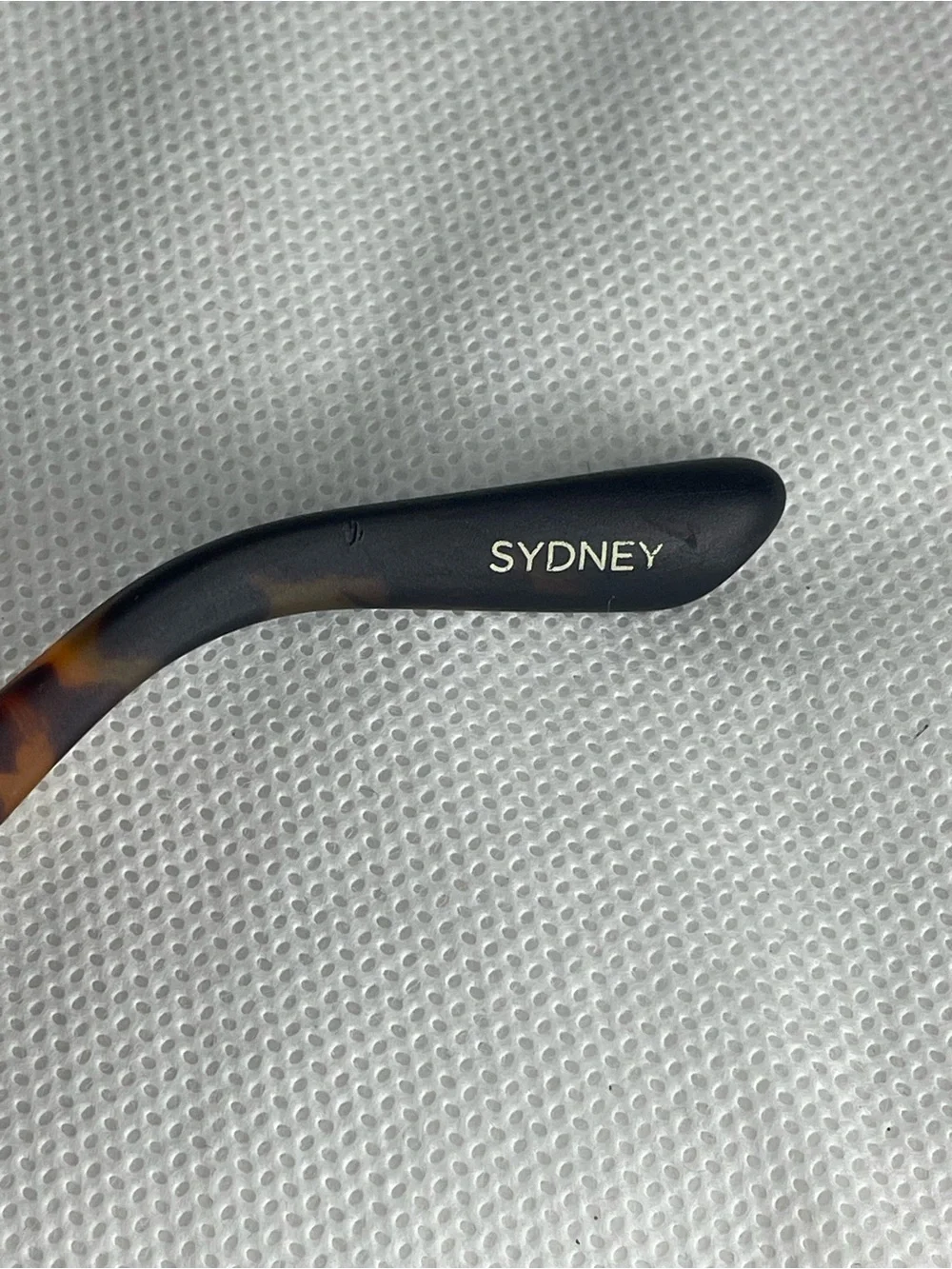 TOMS Sydney Traveler Collection CatEye Sunglasses Tortoise Frame Green Tint Lens